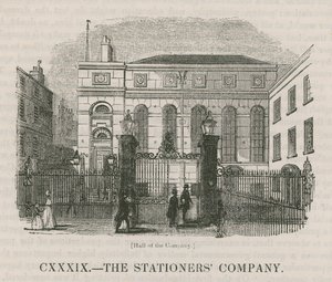 The Stationers Company: Salão da Companhia de English School