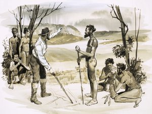A história da Austrália: John Batman compra terras dos aborígines de English School
