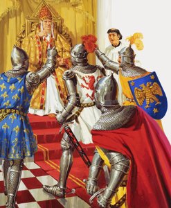 A história da França: reino de um ganancioso ganancioso de English School