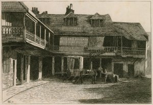 O Tabard Inn, em Southwark de English School