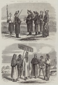 A Guerra da Taeping na China (gravura) de English School