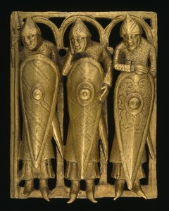A Pyx do Templo, c.1140-50 (liga de cobre dourado) de English School