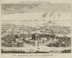 O Templo do Sol em Nínive de English School