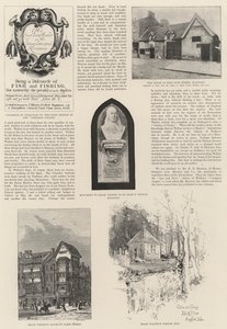 O Tercentenário de Izaak Walton (Litho) de English School