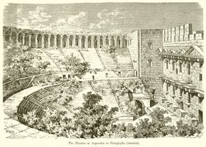O Teatro de Aspendus na Panfília (interior)