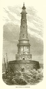 A, torre, de, cordouan de English School