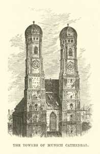 As torres da Catedral de Munique de English School