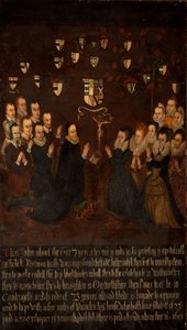 A família de Towneley na oração, c.1800 de English School