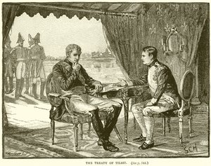 O Tratado de Tilsit de English School