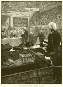 O Julgamento de Warren Hastings de English School