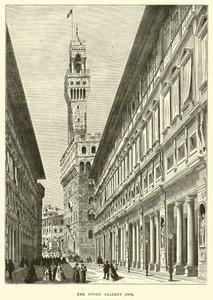 Galeria Uffizi, 1865 de English School