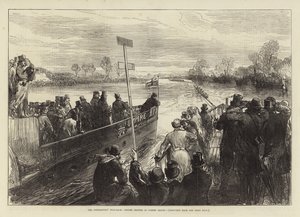 A corrida de barcos universitários