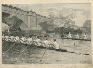 A corrida de barcos das universidades de English School