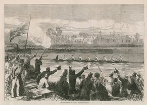 A corrida de barcos das universidades de English School