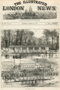 A corrida de barcos da Universidade de English School