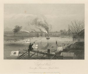 A corrida de barcos da Universidade de English School