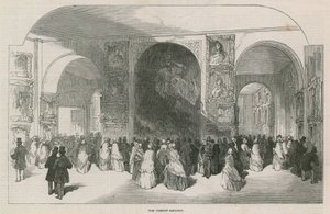 A Galeria Vernon em South Kensington de English School