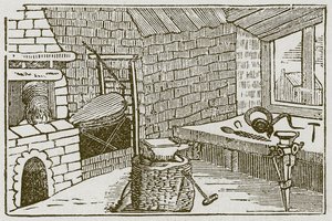 A víbora e a lima (gravura) de English School