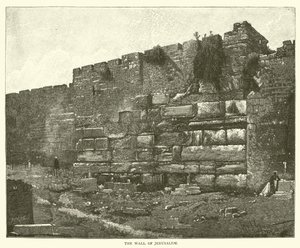 O Muro de Jerusalém (gravura) de English School