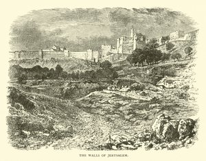 As muralhas de Jerusalém de English School