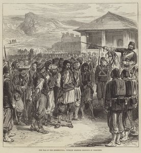 A Guerra na Herzegovina, Soldados Turcos trazendo prisioneiros (gravação) de English School