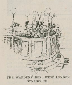 The Wardens Box, Sinagoga do Oeste de Londres de English School
