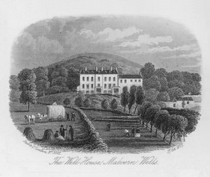 The Well House, Malvern Wells (gravura) de English School