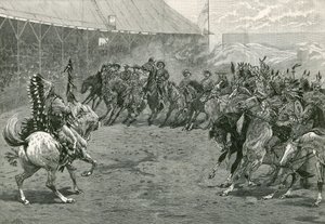 O Wild West Show em Earls Court, West Brompton, Londres de English School