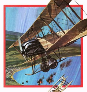 O guerreiro de madeira, ou AVRO 504 de English School