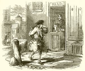 O jovem Benjamin Franklin de English School