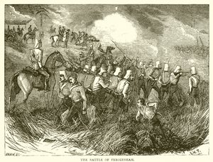 A batalha de Ferozeshah (1845)