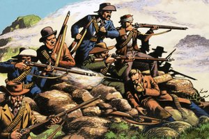 A Batalha de Majuba Hill, Primeira Guerra dos Bôeres