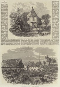 A Revolta negra na Jamaica (gravura) de English School