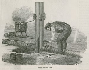O edifício em Hyde Park, Londres, para a Grande Exposição de 1851 de English School