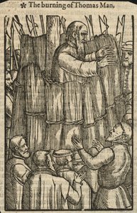 O incêndio de Thomas Man (gravura) de English School