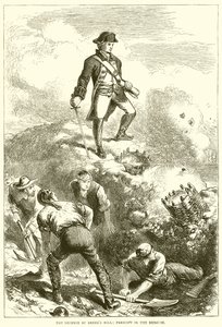 A defesa de Breeds Hill: Prescott in the Redoubt de English School