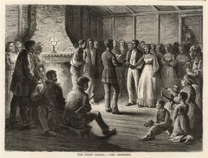 O ébano nupcial - a cerimônia de English School