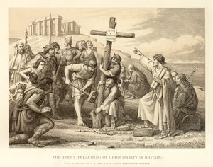 A primeira pregação do cristianismo na Grã-Bretanha de English School