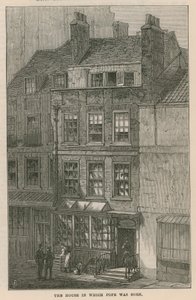 A casa em que nasceu Alexander Pope de English School
