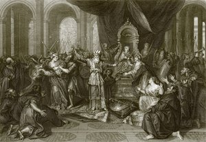 O infante Joás proclamou o rei de English School