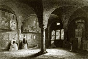 O interior da capela de Wartburg de English School