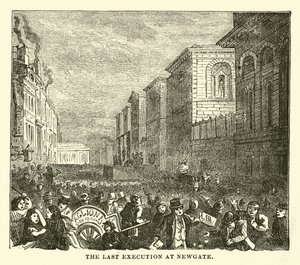 A última execução no Newgate de English School