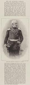 O falecido Arquiduque Albrecht da Áustria (gravura) de English School