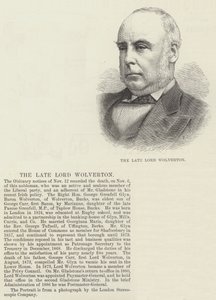 O falecido Lord Wolverton (gravura) de English School