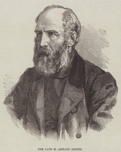 O falecido M Armand Barbes (gravura) de English School