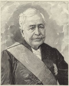 O falecido M Ferdinand de Lesseps de English School