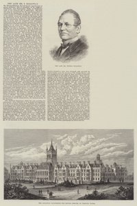 O falecido Sr. T Holloway (gravura) de English School
