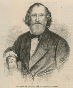 O falecido Thomas Wakley, MP de Finsbury e editor fundador da The Lancet de English School
