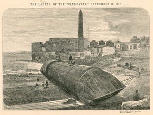 O lançamento da Cleópatra, 8 de setembro de 1877 de English School