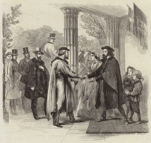 O encontro de Garibaldi e Tennyson de English School
